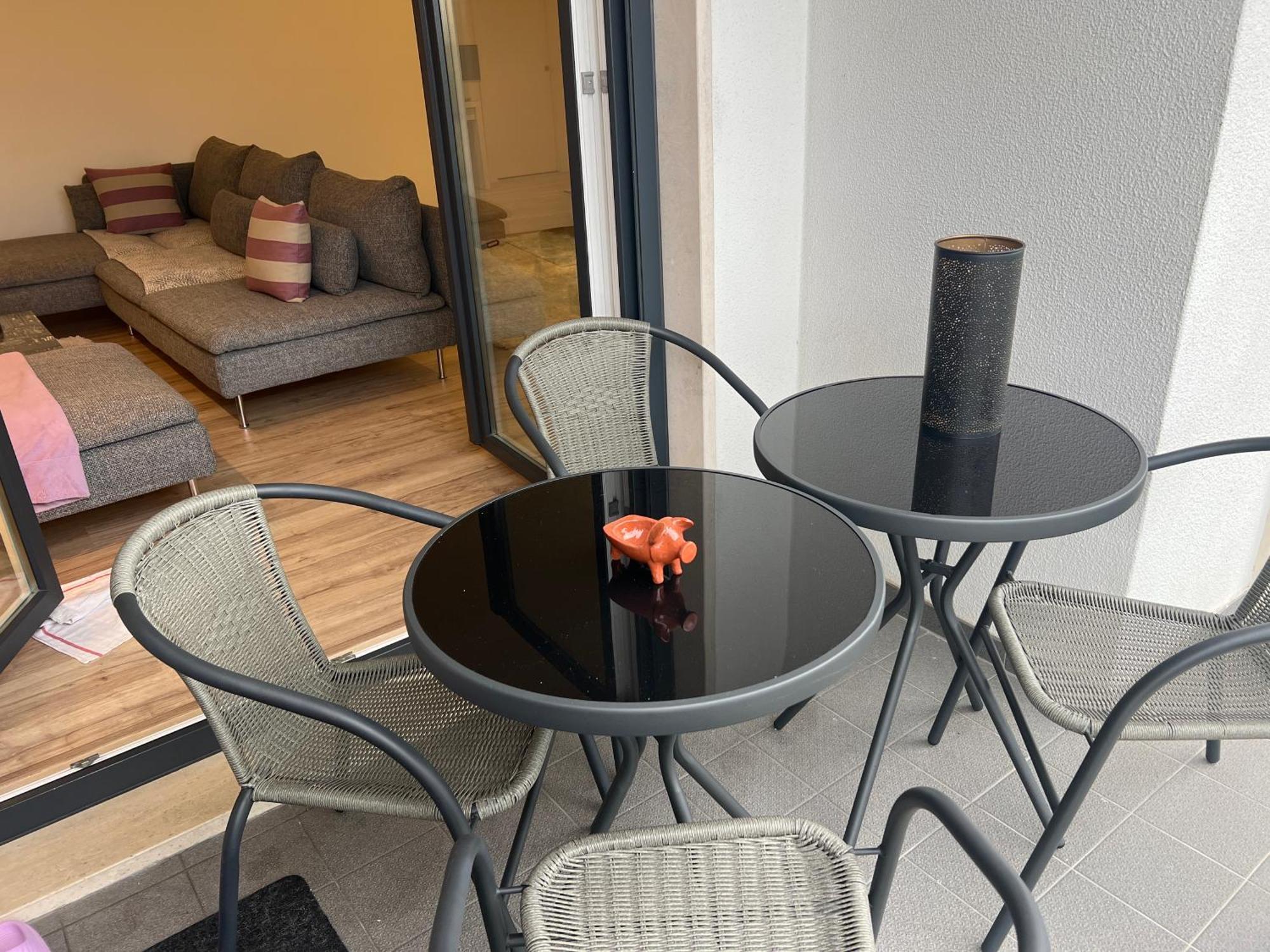 Modern Twin Room With A Balcony Montijo Eksteriør billede