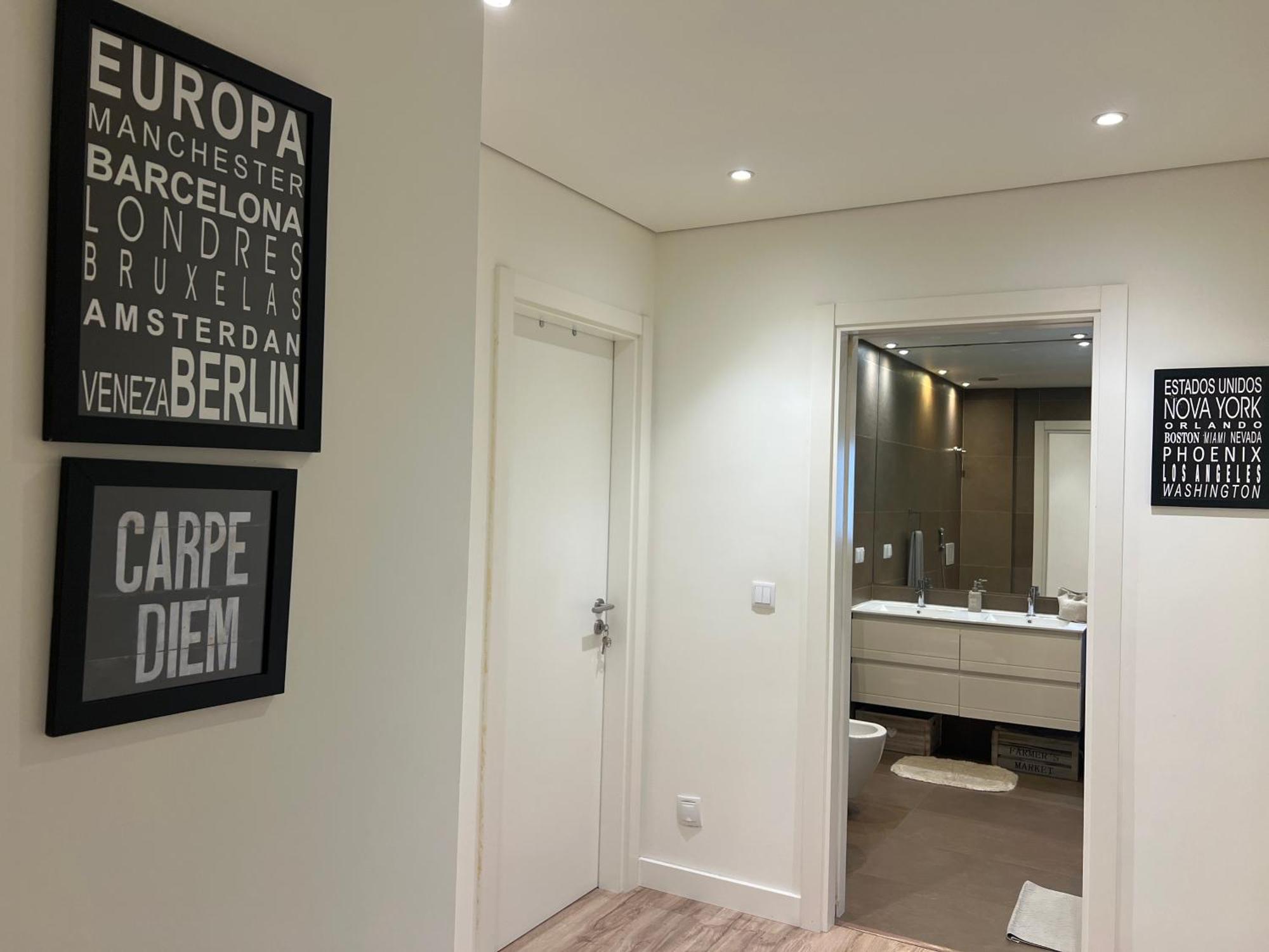 Modern Twin Room With A Balcony Montijo Eksteriør billede